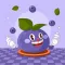 Animated Cute Purple Sticker