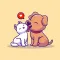 Animated Pet Cats & Dog