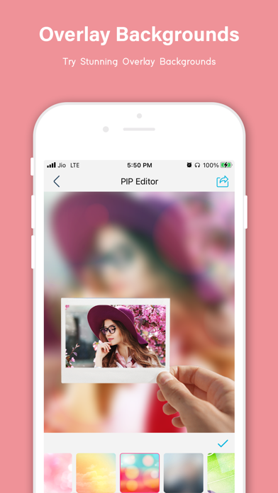Pip Photo Editor, Stickers Screenshots