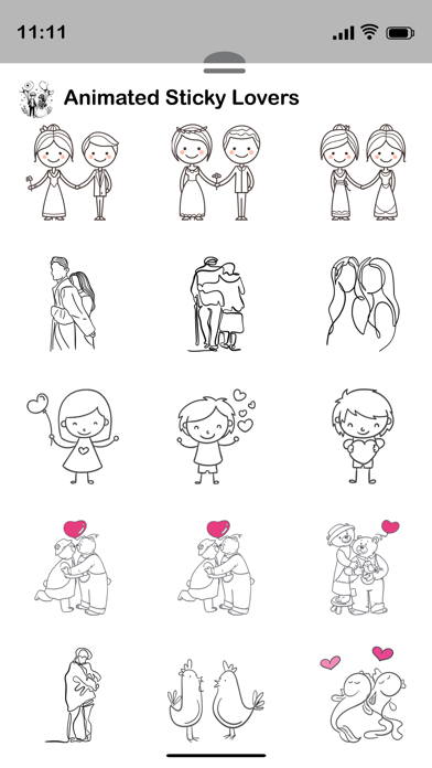 Animated Sticky Lovers Screenshots