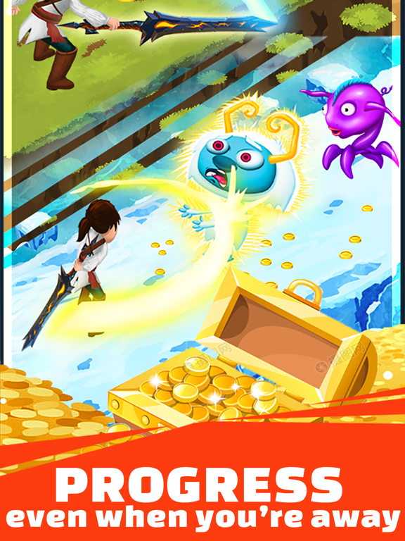 ภาพหน้าจอของ Tap Stars - Clicker Heroes RPG iPad 