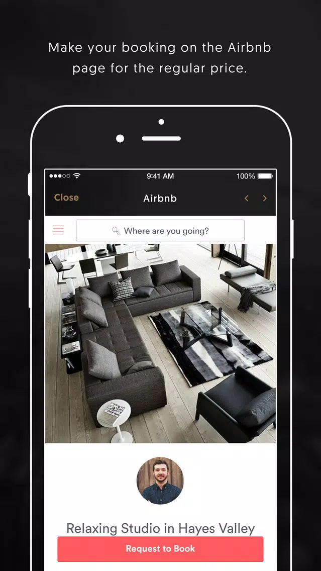 Capturas de tela do Instabed - Last-Minute Deals on Airbnb & Vacation Rentals
