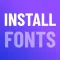 Fonts - Find, install any font