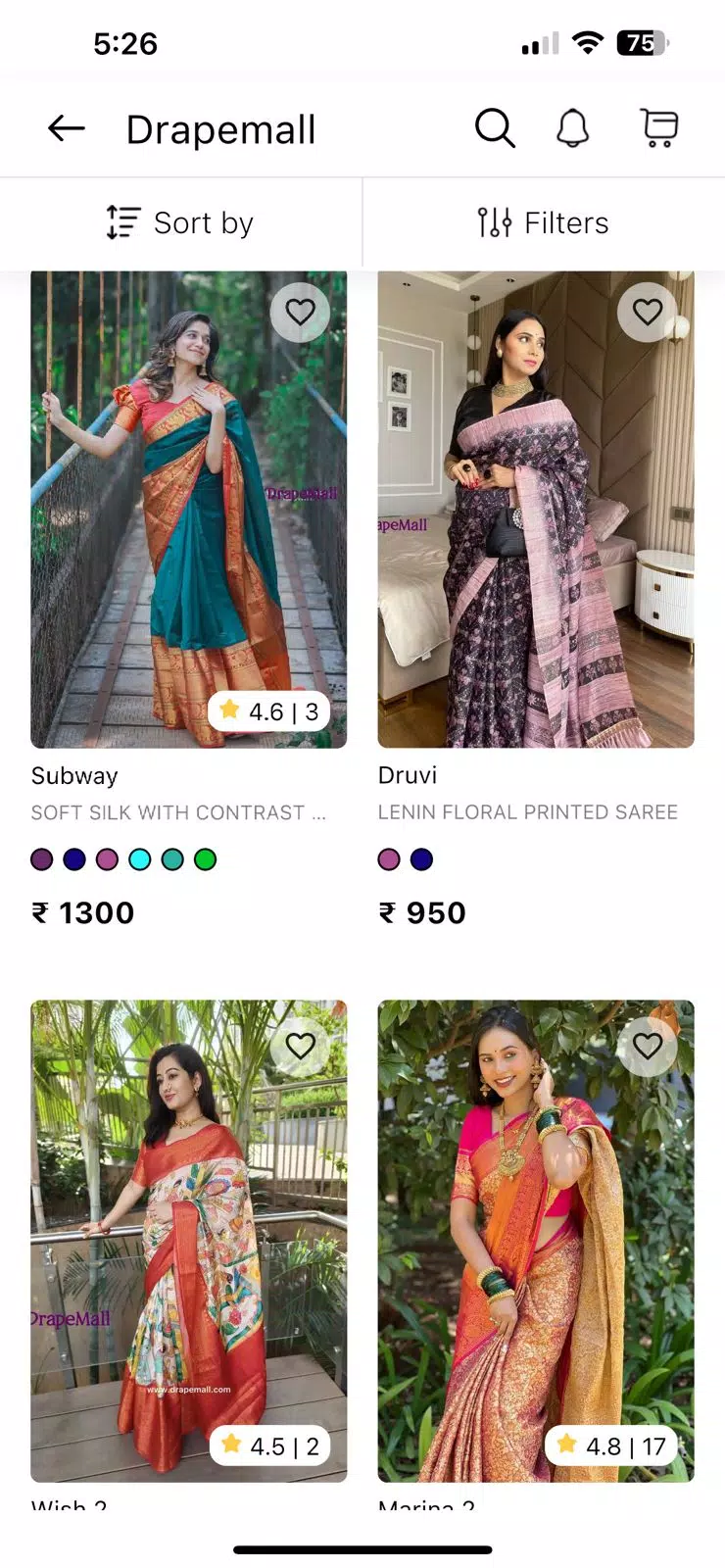 Screenshot di Drapemall