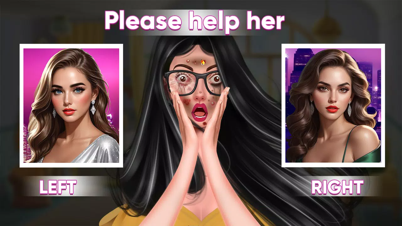Left or Right: Bridal Dress up Screenshots