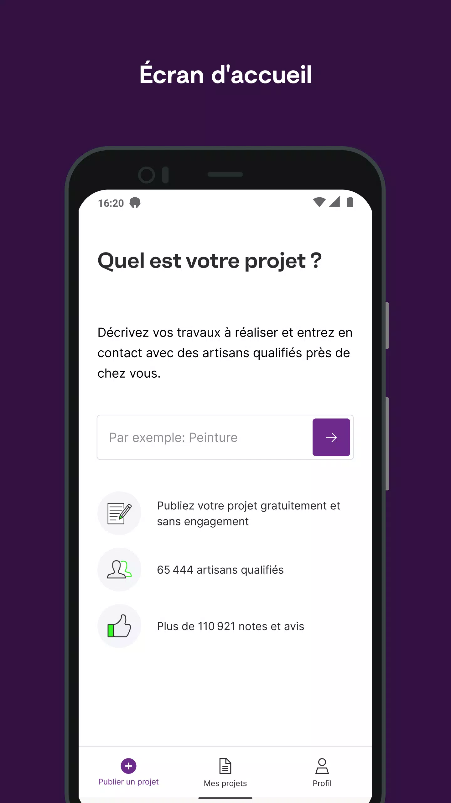 Travaux.com Screenshots