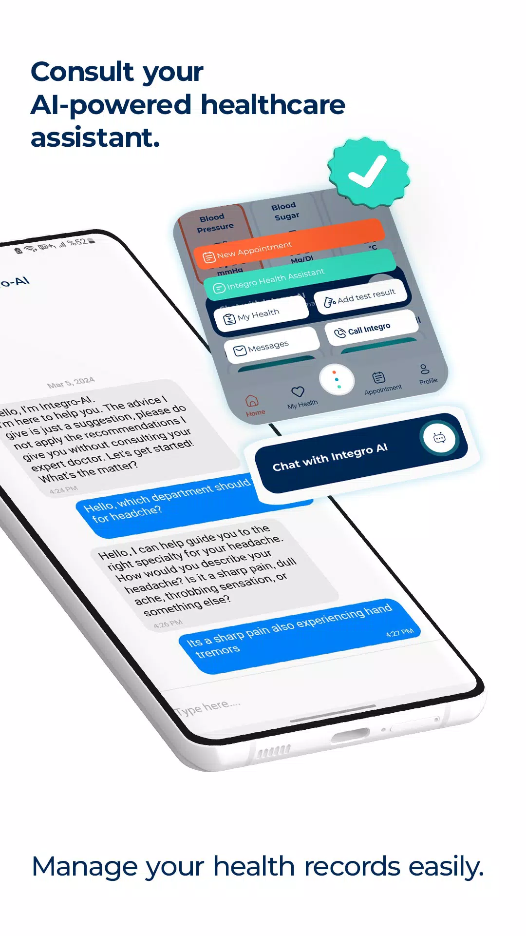 Integro Health Screenshots