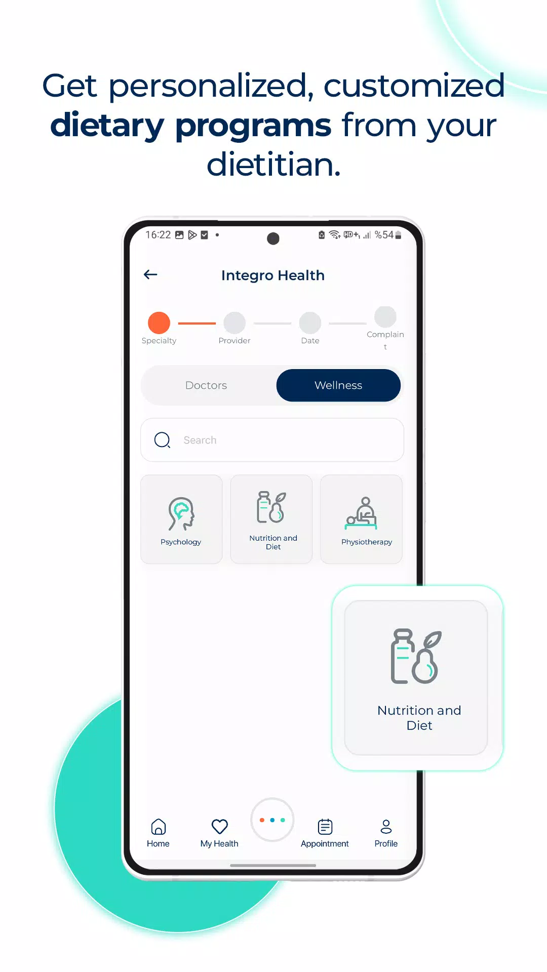 Integro Health Screenshots
