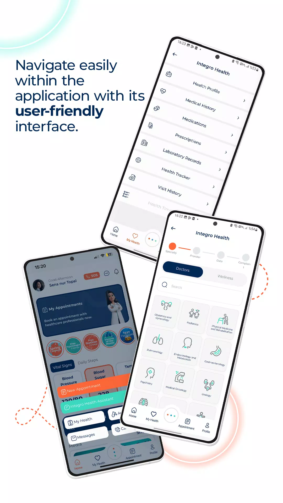 Integro Health Screenshots