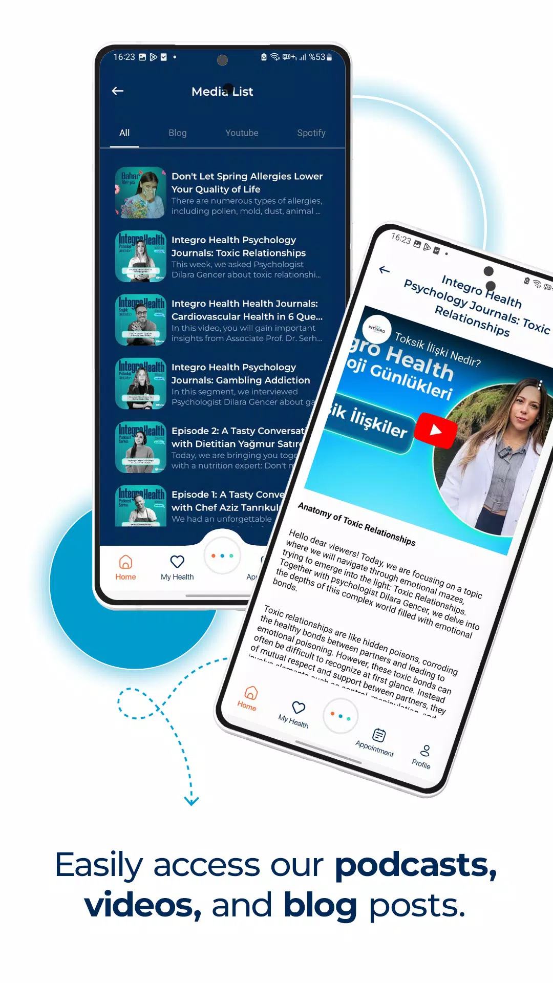 Integro Health Screenshots