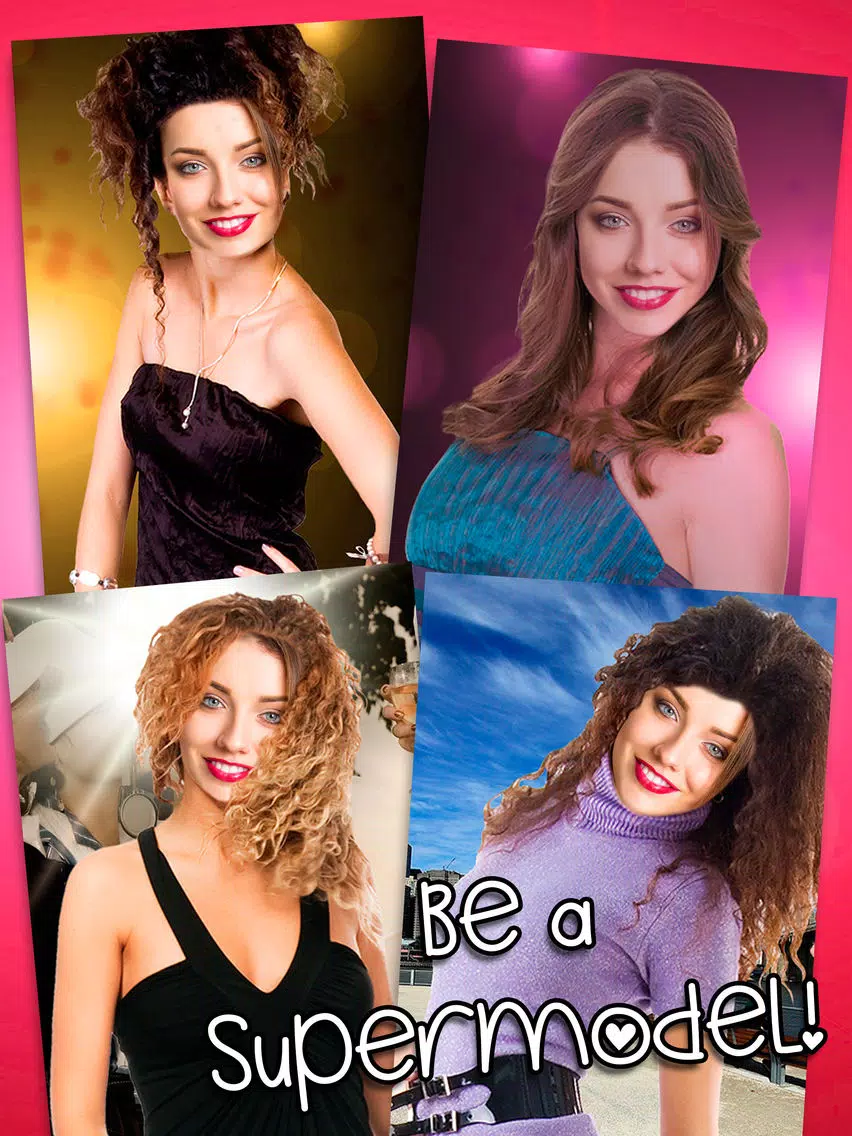 Makeover photo editor with hairstyles - Premium iPad Screenshots