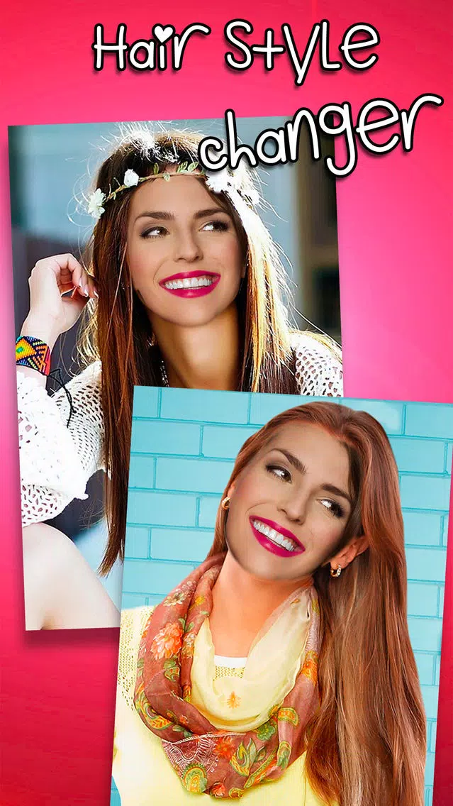 Makeover photo editor with hairstyles - Premium Screenshots