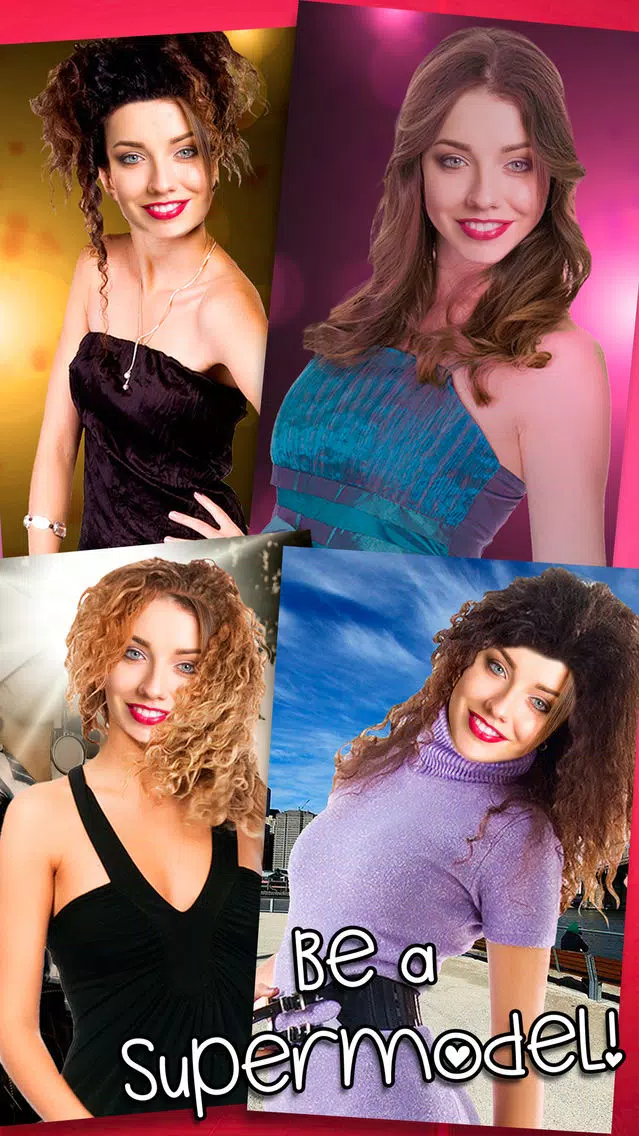Makeover photo editor with hairstyles - Premium Screenshots
