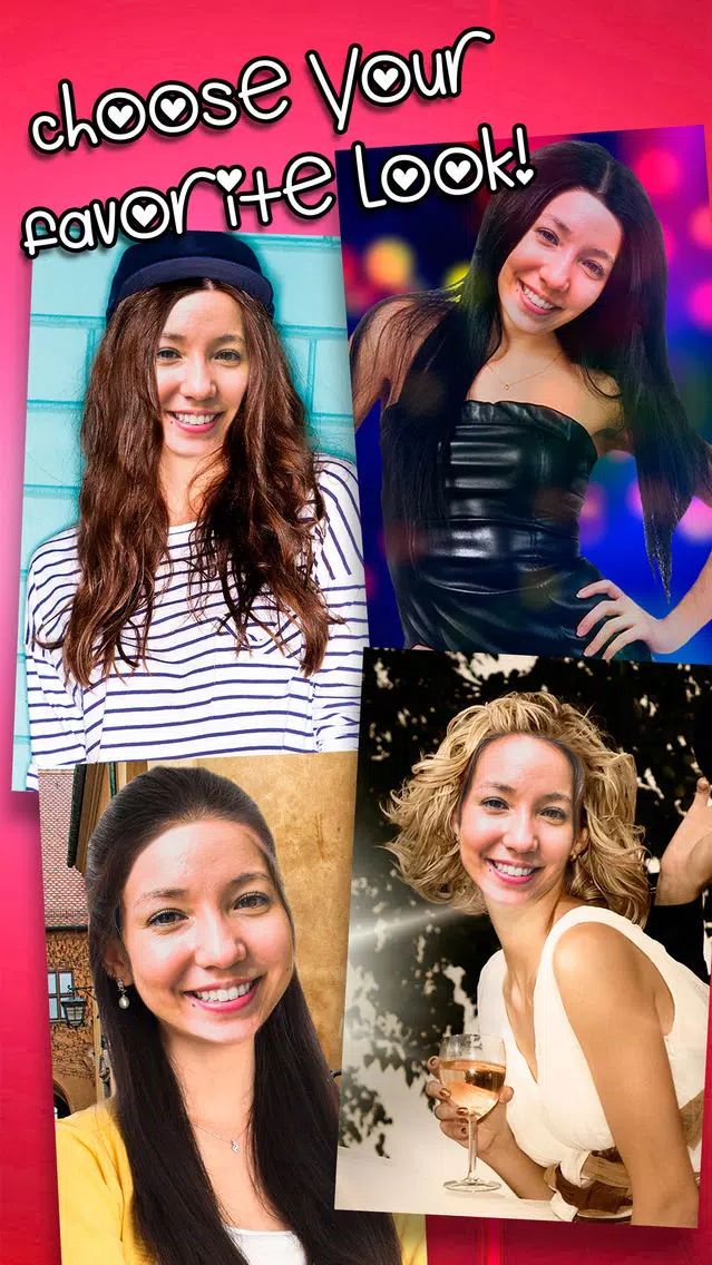 Makeover photo editor with hairstyles - Premium Screenshots