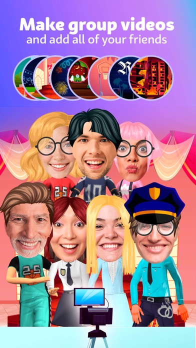 Funny Face Videos Group Dance Screenshots