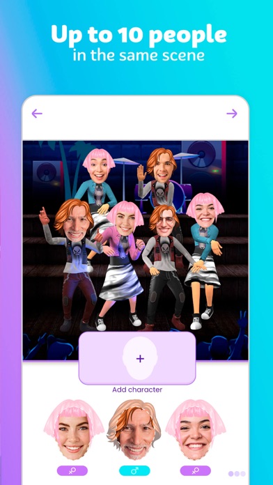 Funny Face Videos Group Dance Screenshots