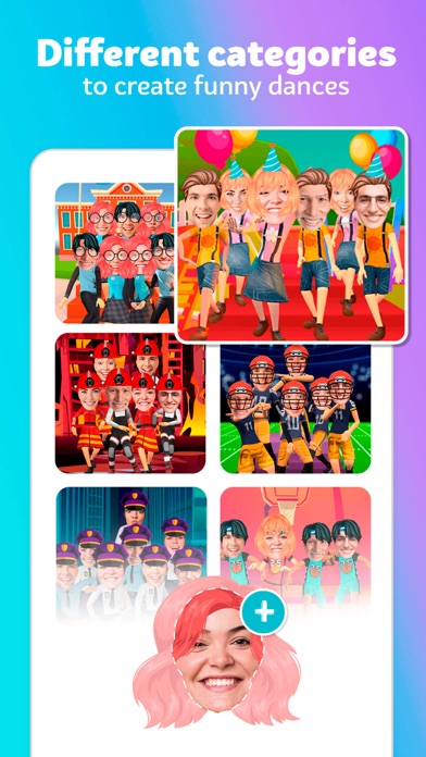 Funny Face Videos Group Dance Screenshots