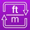 Feet to Meters and Meters to Feet length converter