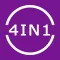 Fraction Calculator 4in1