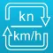 Knots / Kilometers per hour Converter