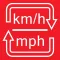 Miles per hour / Kilometers per hour converter