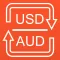 US Dollars to Australian Dollars converter