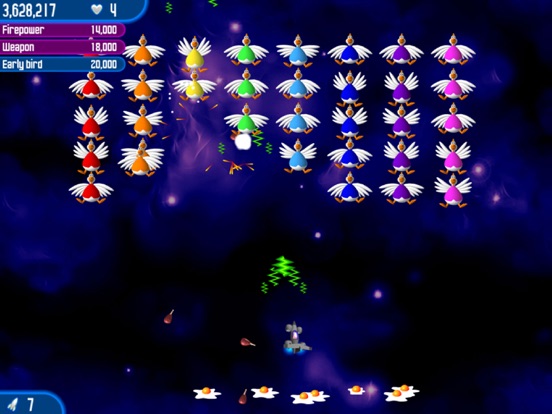 Chicken Invaders 2 iPad  스크린샷