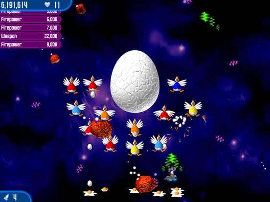 Chicken Invaders 2 iPad  스크린샷