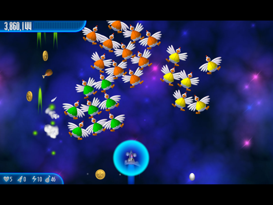 Chicken Invaders 3 iPad  스크린샷