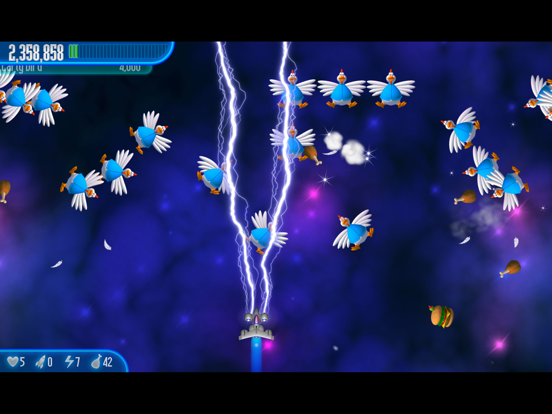 Chicken Invaders 3 iPad  스크린샷
