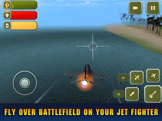 F16 Carrier Jet Flight Simulator iPad  स्क्रीनशॉट