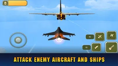 F16 Carrier Jet Flight Simulator स्क्रीनशॉट