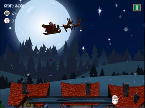 Santa's Reindeer Run iPad  Screenshots