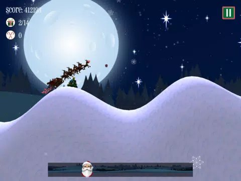Santa's Reindeer Run iPad  Screenshots