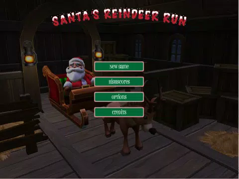 Santa's Reindeer Run iPad  Screenshots