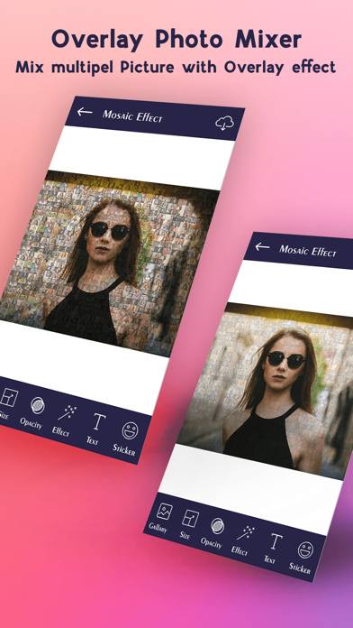Mosaic Photo Collage Screenshots