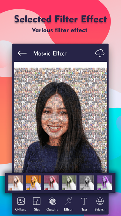 Mosaic Photo Collage Screenshots