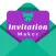 Invitation Maker-RSVP,Greeting