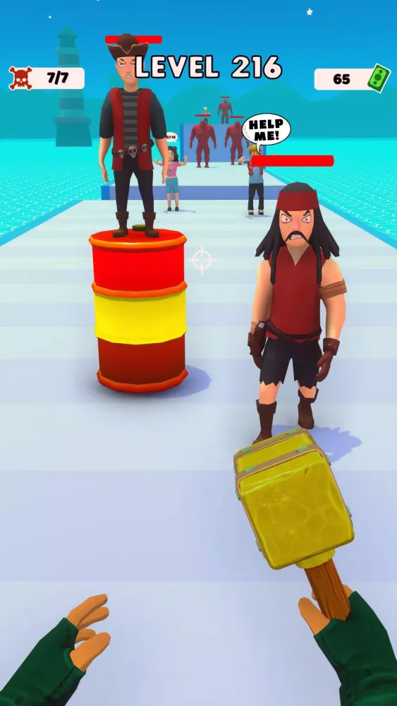 Hammer Hit Master Element Game Screenshots