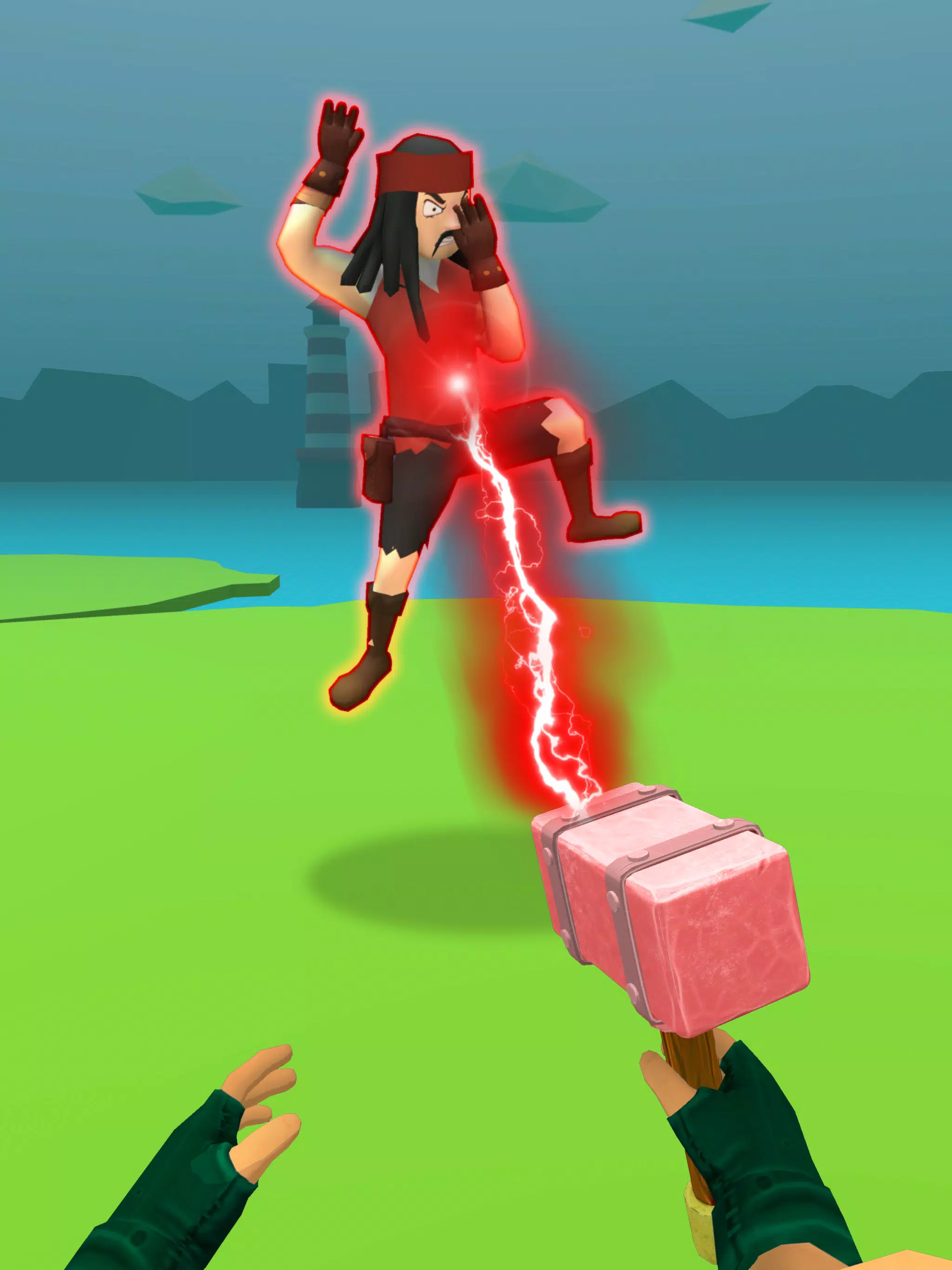 Capturas de pantalla de Hammer Hit Master Element Game
