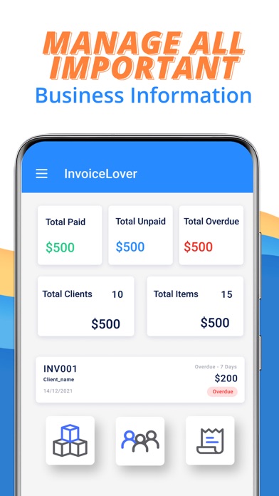 Invoice Lover: Invoice Maker Screenshots