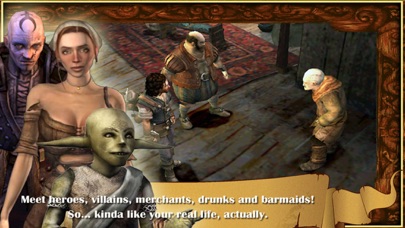 Capturas de pantalla de The Bard's Tale