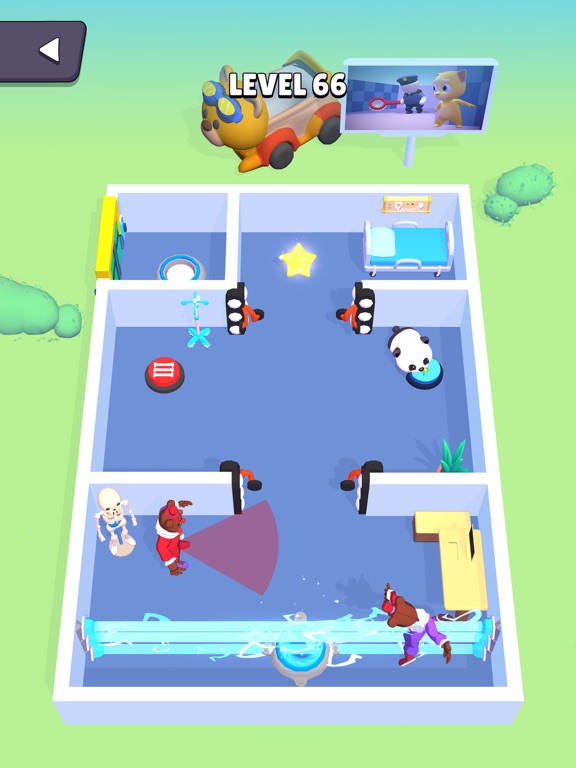 Tangkapan layar Bear Escape: Hide and seek iPad