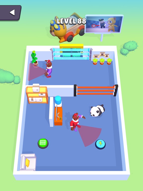 Tangkapan layar Bear Escape: Hide and seek iPad