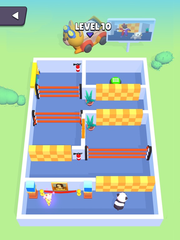 Tangkapan layar Bear Escape: Hide and seek iPad