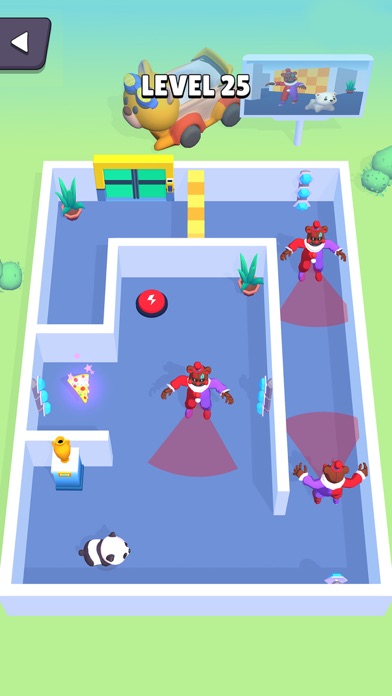Tangkapan layar Bear Escape: Hide and seek