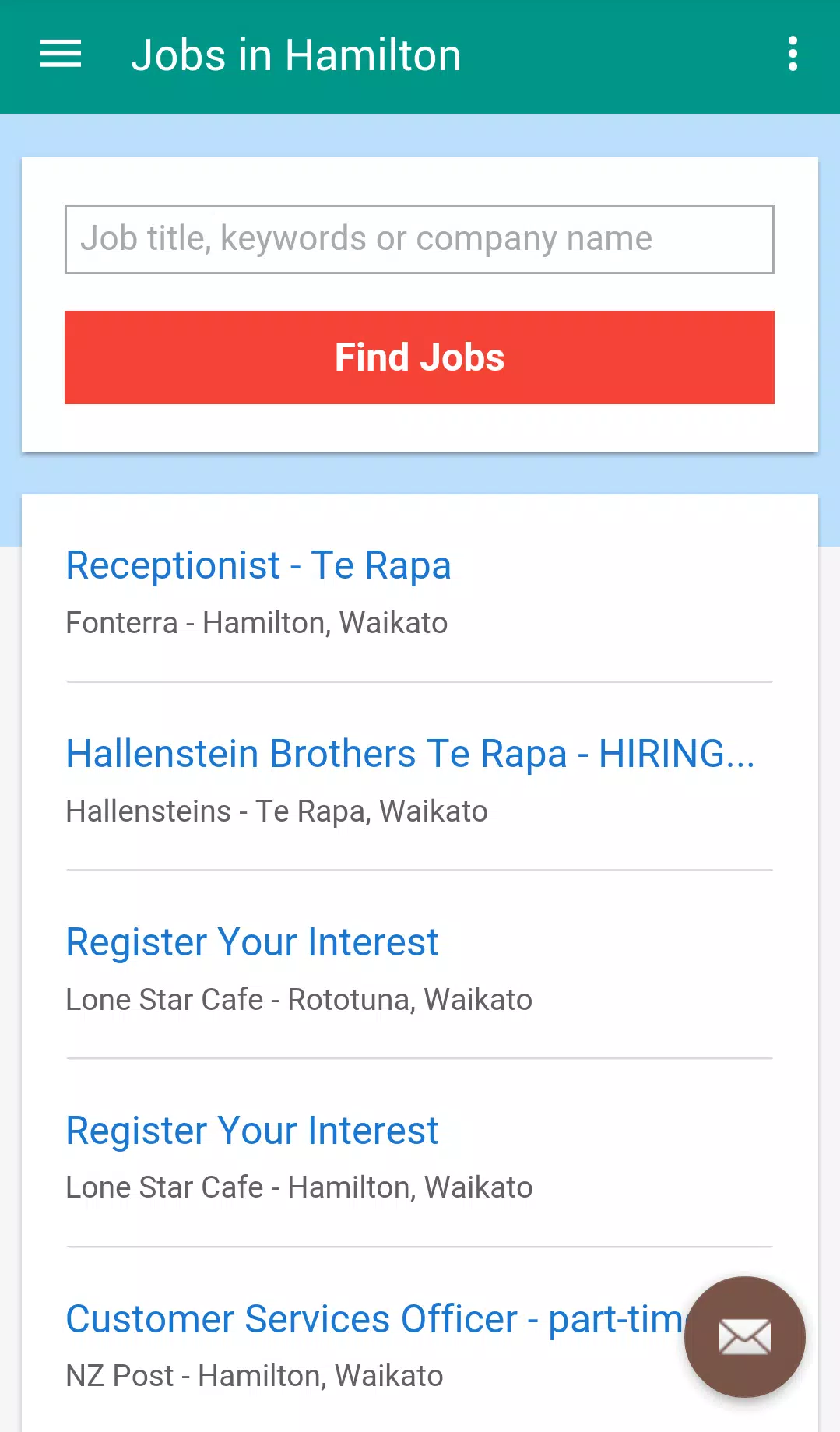 Jobs in Hamilton, New Zealand Screenshots