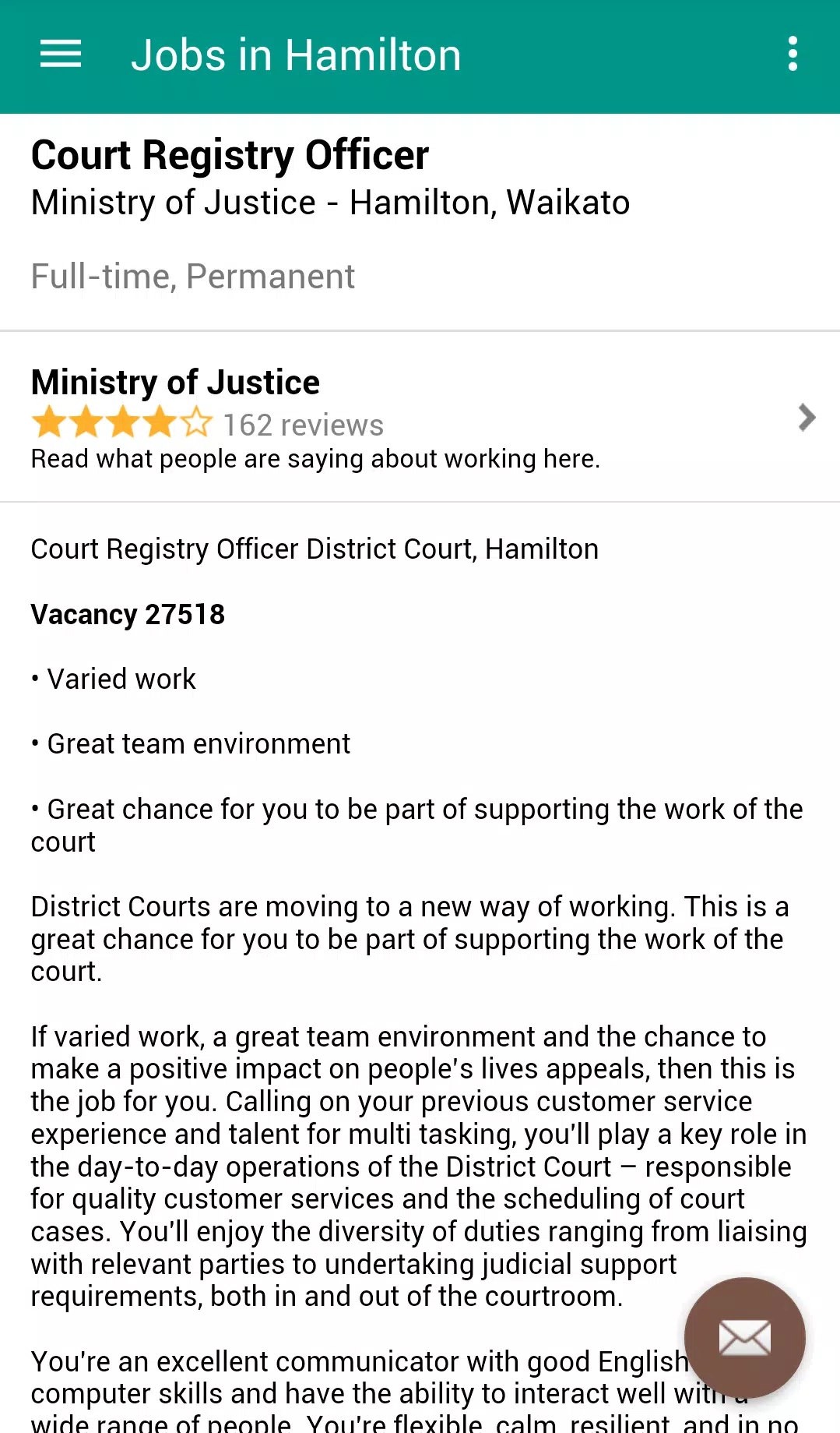 Jobs in Hamilton, New Zealand Screenshots