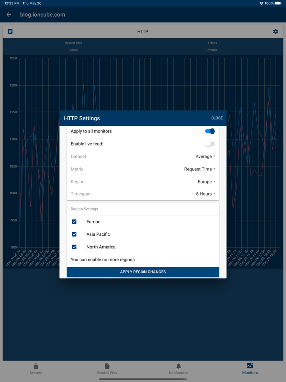ionCube24 Companion iPad Screenshots