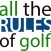 All The Rules Of Golf